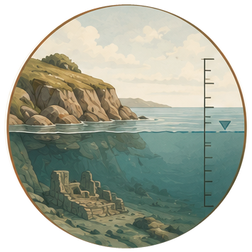 A changing planet icon